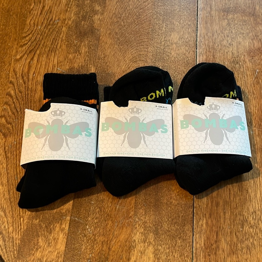 Bombas Socks 3-pack new in package